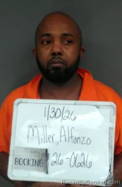 Mugshot of Alfonzo Lamont Miller