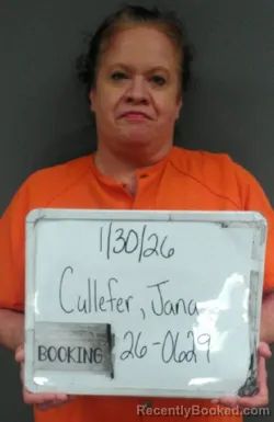 Mugshot of JANA RAYE CULLEFER