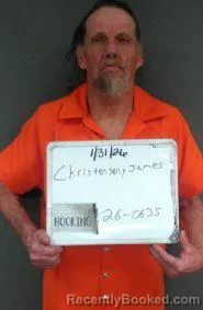 Mugshot of JAMES AUNIS CHRISTENSEN