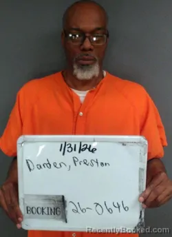 Mugshot of Preston Dewayne Darden