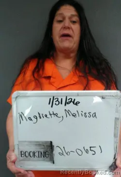 Mugshot of MELISSA ROSE MAGLIETTE