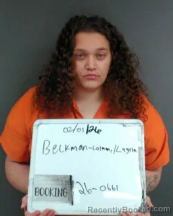 Mugshot of KUYRIA BRIANA JOE BECKMAN-COLEMAN