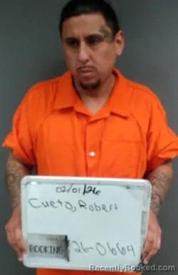 Mugshot of Robert Kenneth Junior Cueto