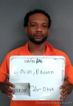 Mugshot of DEVORIN ROMELL COVIN