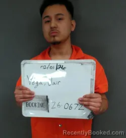 Mugshot of Jair Elian Vega