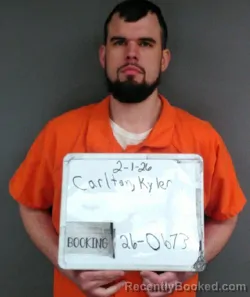 Mugshot of Kyler James Carlton