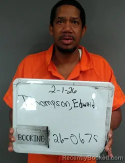 Mugshot of EDWARD EUGEAN THOMPSON