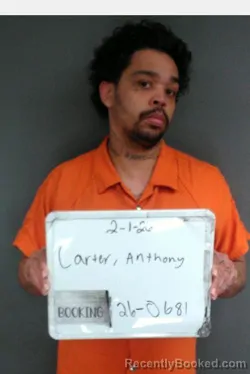 Mugshot of ANTHONY MAURICE Junior CARTER
