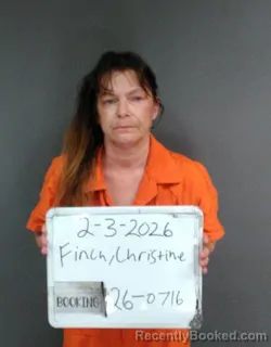 Mugshot of CHRISTINE ELIZABETH FINCH