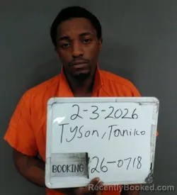 Mugshot of TANIKO MYRELLE TYSON