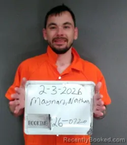 Mugshot of NATHAN ALAN MAYNARD