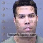 Booking photo from Maricopa County, Arizona