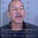 Booking photo from Maricopa County, Arizona