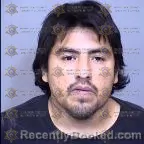 Booking photo from Maricopa County, Arizona